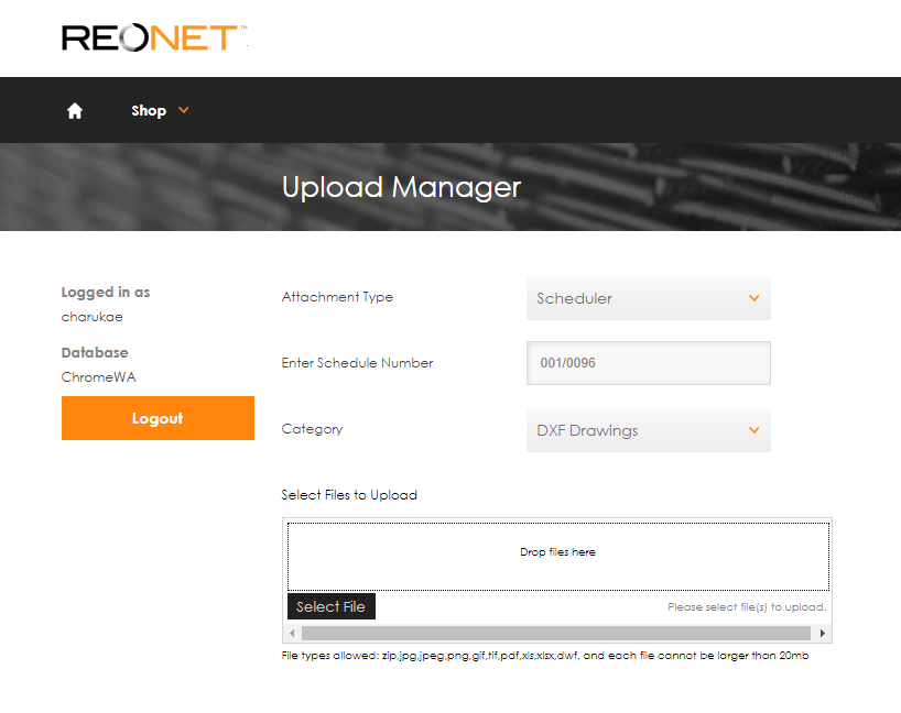 How to Upload Drawings through Reonet – Bitberry
